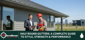 Read more about the article Half Round Gutters: A Complete Guide to Style, Strength & Performance