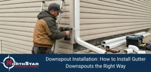 Read more about the article Downspout Installation: How to Install Gutter Downspouts the Right Way