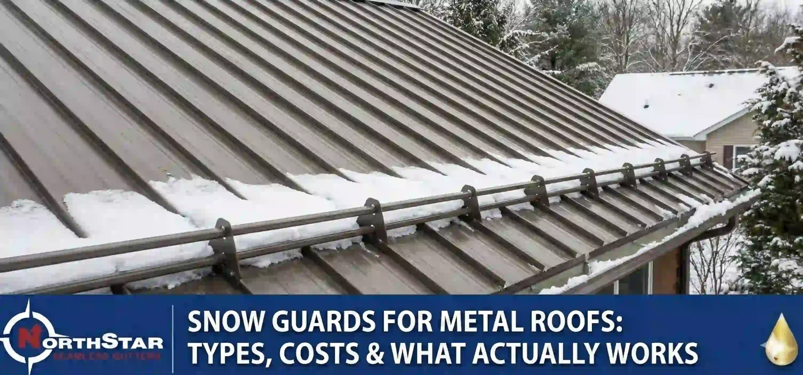 snow guards for metal roofs