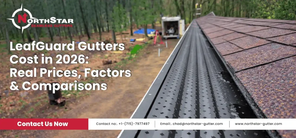 leafguard gutters cost in 2026