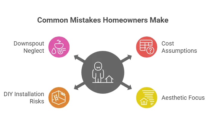 contemporary gutters