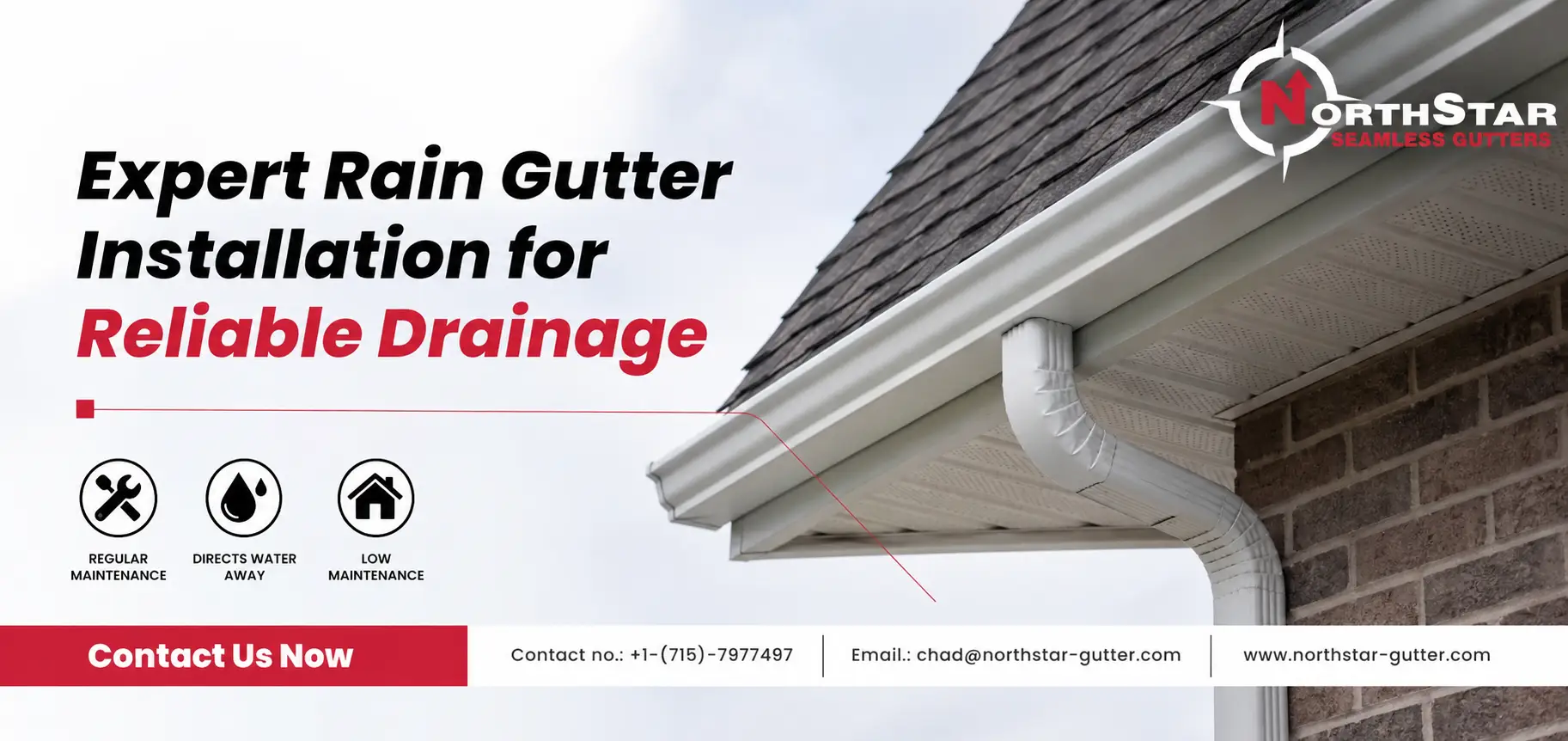 You are currently viewing Expert Rain Gutter Installation for Reliable Drainage